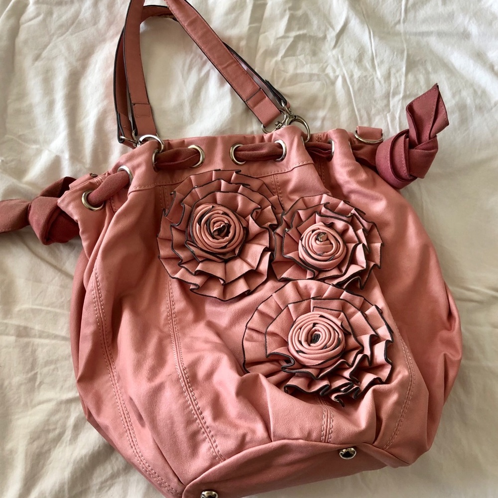 Pink rose purse!